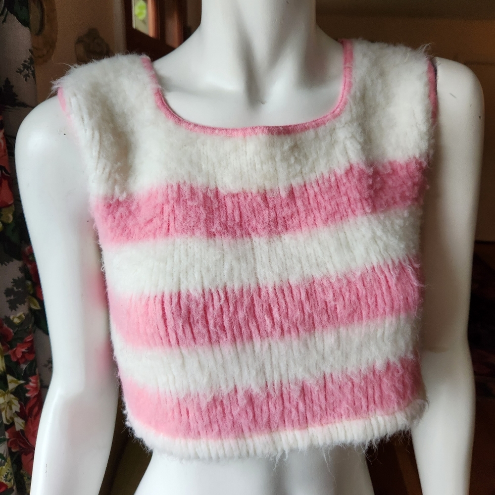 Vintage Turbo Orlon Cropped Sweater